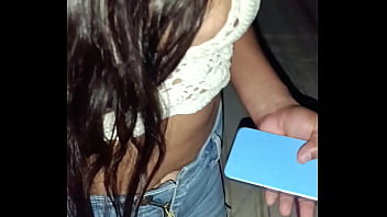 My sister-in-law gets horny after drinking and allows me to cum inside on a cell phone after the party
